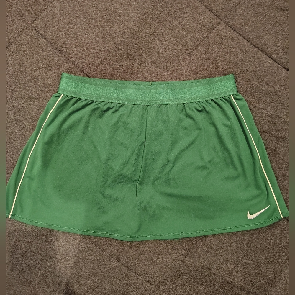 Nike Emerald Green Skirt with White Trim